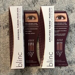 Blinc Black and Dark Brown & Black Mascara Set